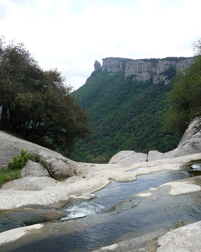 El Salt de Sallent, el mayor salto de agua de Cataluña (Rupit, Barcelona)