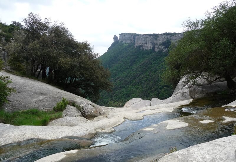 El Salt de Sallent, el mayor salto de agua de Cataluña (Rupit, Barcelona)