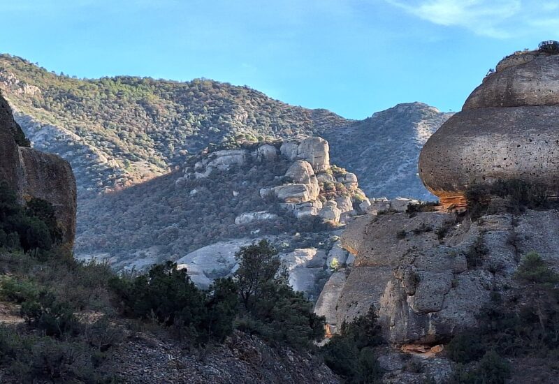 El Congost de Fraguerau en MTB (Tarragona)
