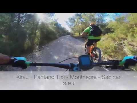 Ruta MTB Xirau - Pantano de Tibi - Montnegre - Sabinar (Alicante)