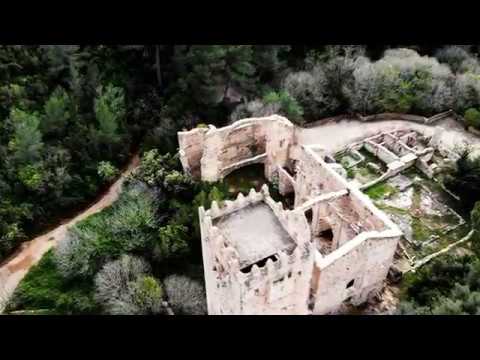 Monasterio de Santa María de la Murta a vista de dron (Alzira)