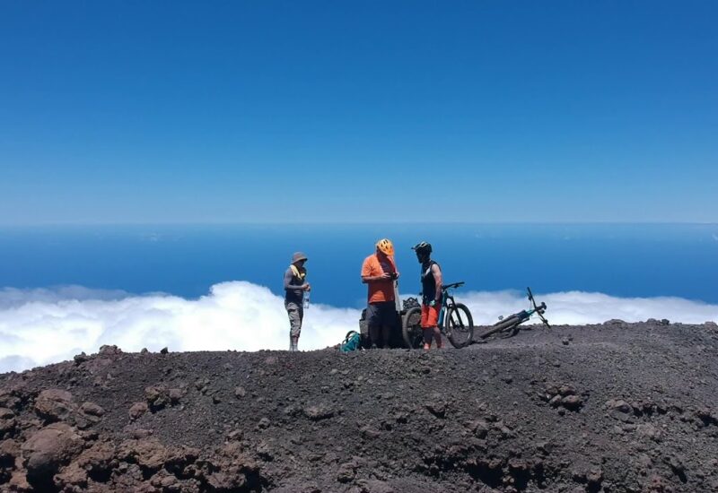 Ruta de los Volcanes en MTB (La Palma)