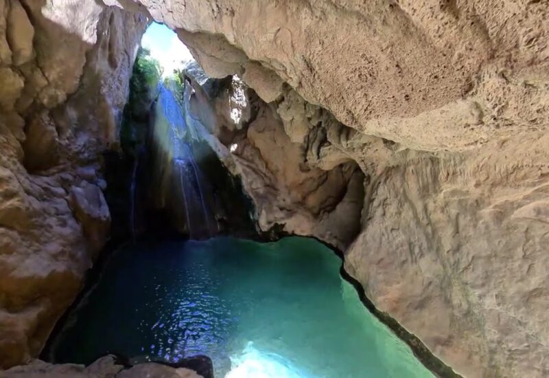 Cascada de Bercolón y piscifactoría de La Tosquilla (Tuéjar y Titaguas, Valencia)