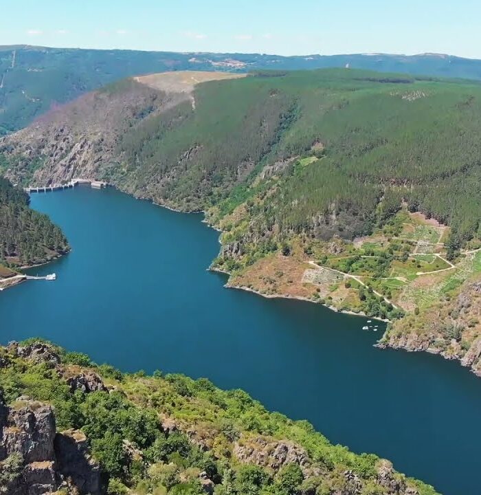 Cañón del Sil desde el mirador de Pe do Home (Ribeira Sacra)