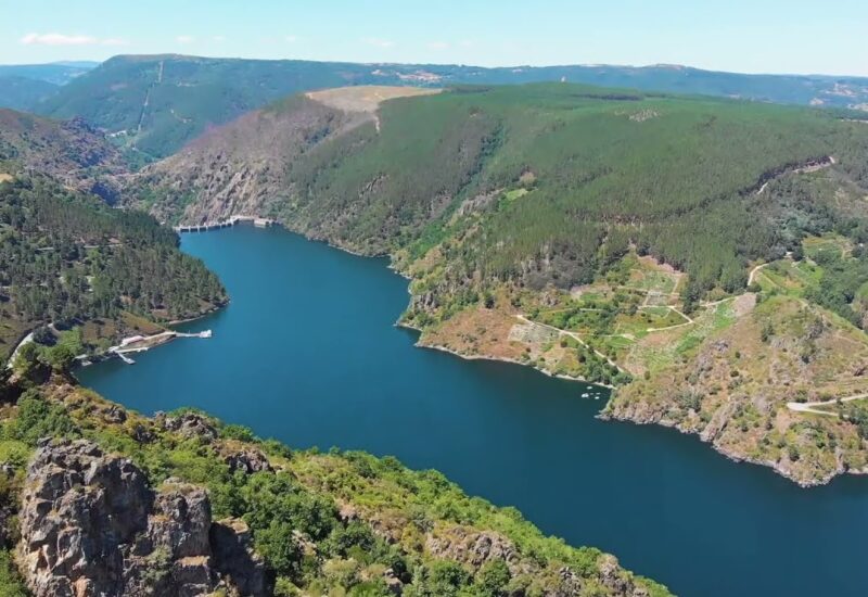 Cañón del Sil desde el mirador de Pe do Home (Ribeira Sacra)