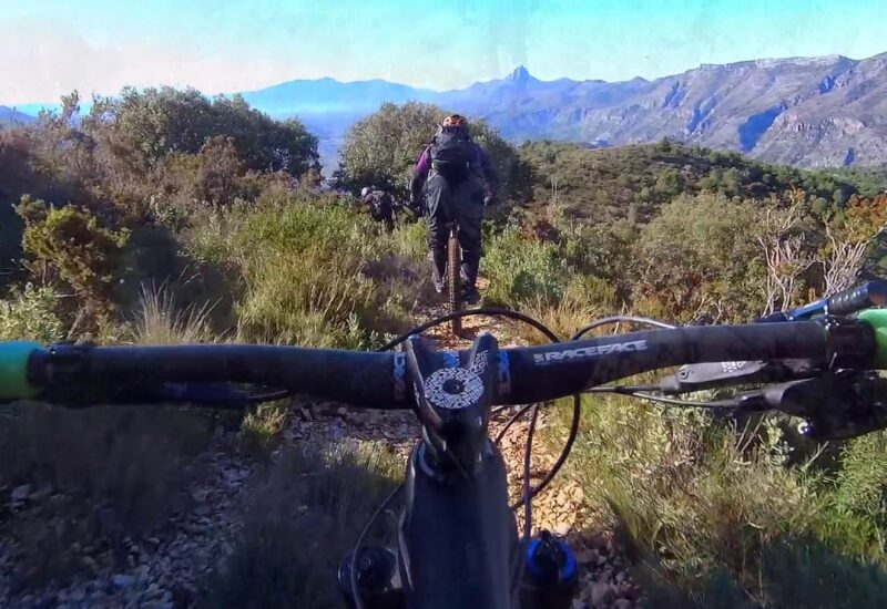 Cima de La Safor en MTB (Valencia)