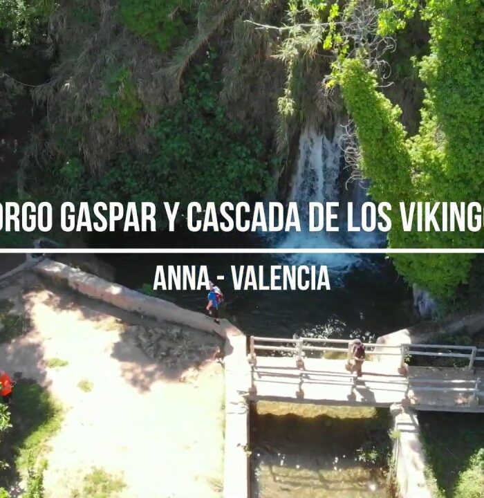 Gorgo Gaspar y la Cascada de los Vikingos (Anna, Valencia)